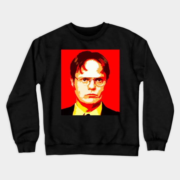 rainn wilson Crewneck Sweatshirt by oryan80